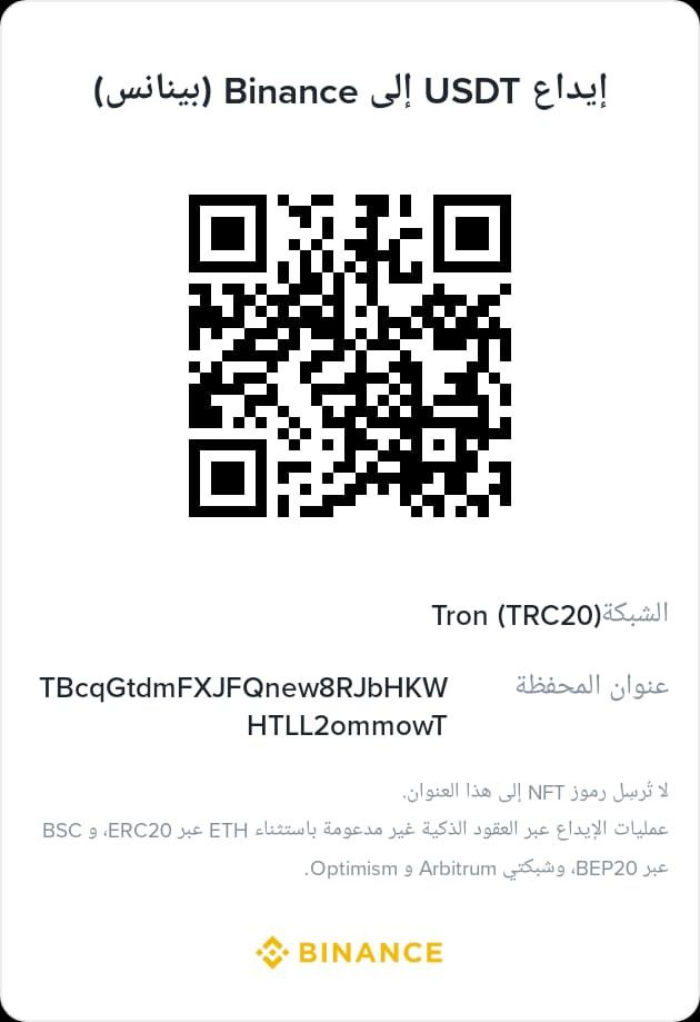 QR code for Mai’s USDT TRC20 wallet